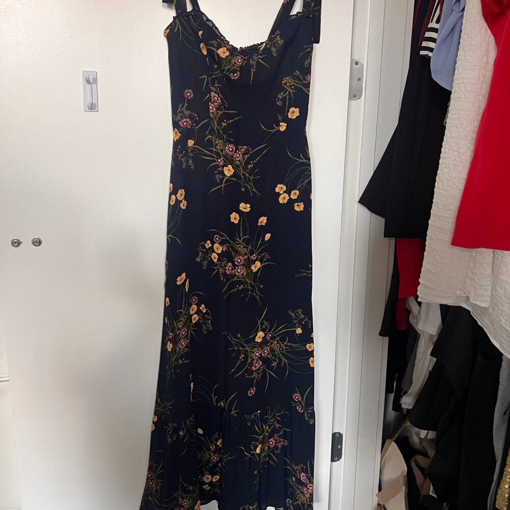 Reformation Floral Wedding Guest Dress